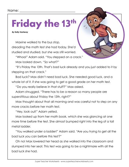 Fiction Stories - Friday the 13th (Fiction) Fiction Stories - Friday the 13th (Fiction)