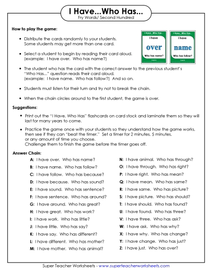 Sight Words (Fry) - Fry: Level 2