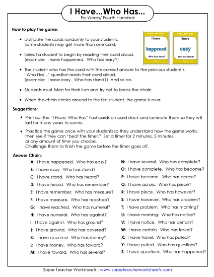 Sight Words (Fry) - Fry: Level 4