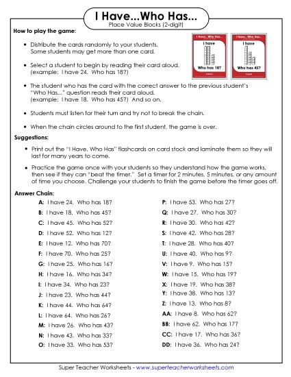 Place Value - Game: Place Value - Game: