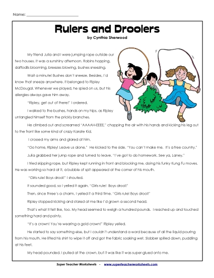 Fiction Stories - Girls Rule! Boys Drool! Fiction Stories - Girls Rule! Boys Drool!