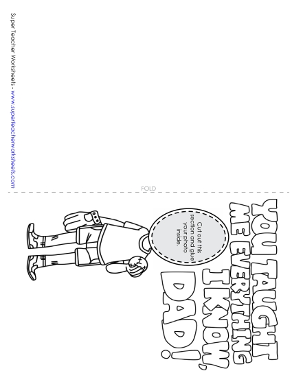 Cards for Fathers - Glue-Your-Picture-Card: Baseball Kid Cards for Fathers - Glue-Your-Picture-Card: Baseball Kid