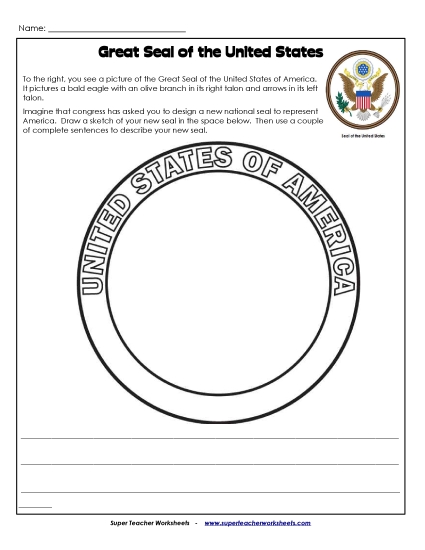 Great Seal of the USA - Great Seal of the USA (Design Your Own)
