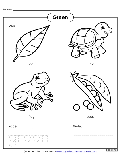 Green - Green Things
