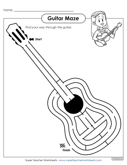 Medium - Guitar Maze Medium - Guitar Maze