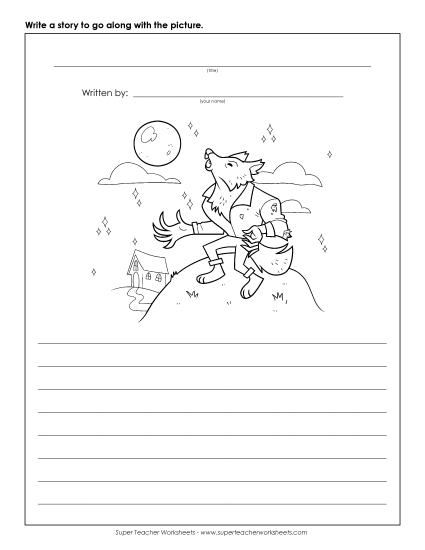 Holiday Story Pictures - Halloween - Werewolf Holiday Story Pictures - Halloween - Werewolf