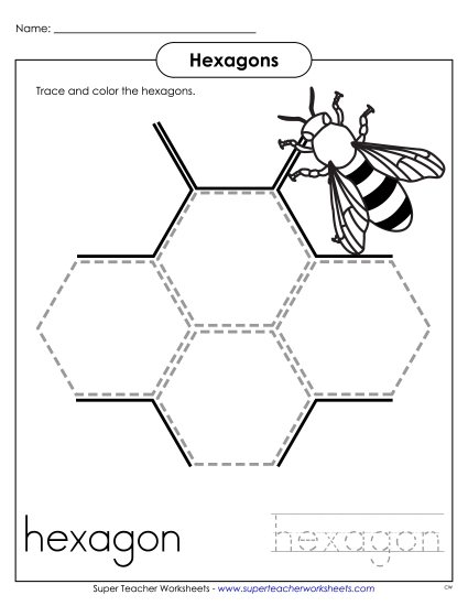 Individual Shapes - Hexagons - Honeycomb Individual Shapes - Hexagons - Honeycomb