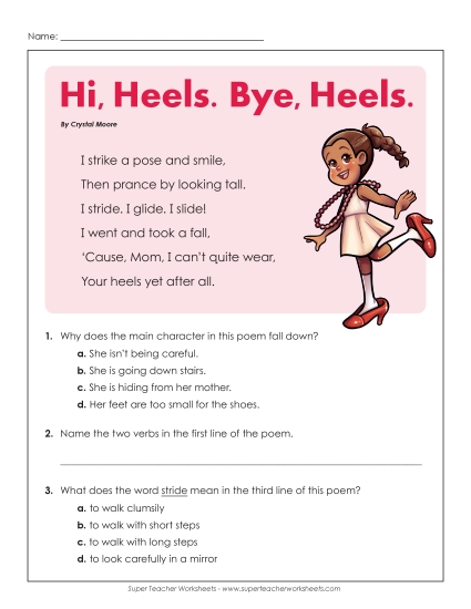 Short Passages - High Heels (Short Poem)