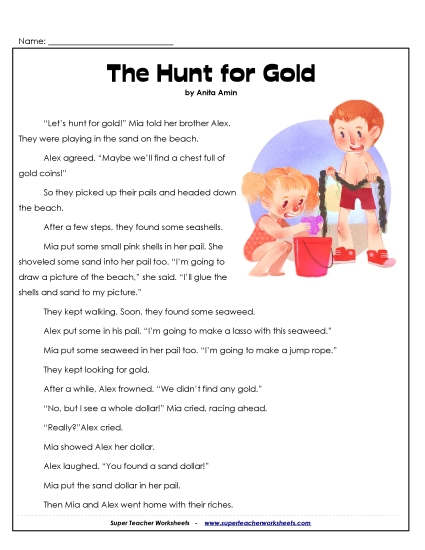 Fiction - Hunt for Gold Fiction - Hunt for Gold