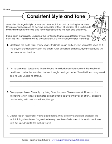 Maintaining Consistent Style and Tone - Identifying and Fixing Changes in Style or Tone Maintaining Consistent Style and Tone - Identifying and Fixing Changes in Style or Tone