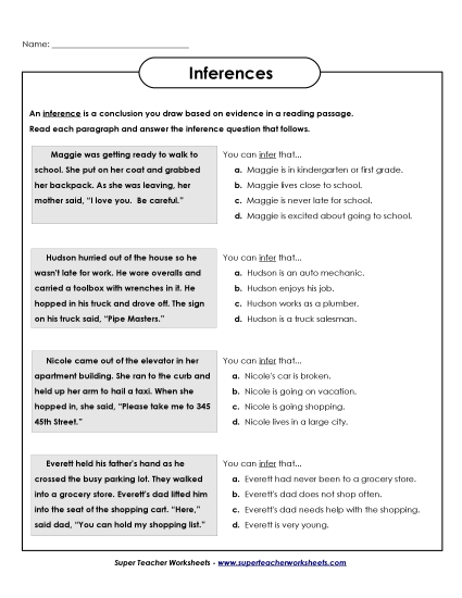 Inferencing MC #1