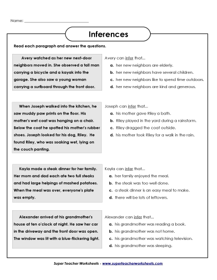 Inferencing MC #2