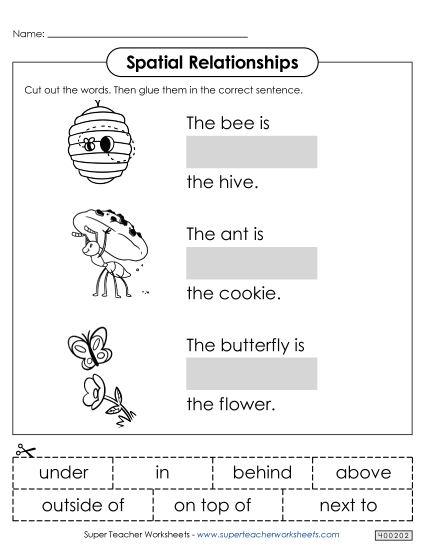 Cut & Glue Activities - Insects Cut & Glue Cut & Glue Activities - Insects Cut & Glue