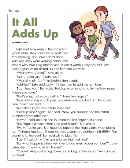 Fiction - It All Adds Up Fiction - It All Adds Up
