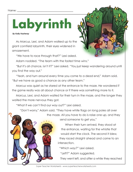 Fiction Stories - Labyrinth