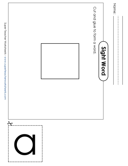 Large Cut-and-Glue: A Large Cut-and-Glue: A