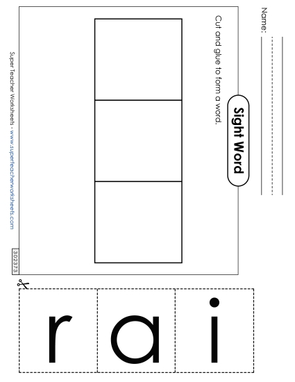 Large Cut-and-Glue: Air Large Cut-and-Glue: Air