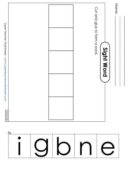 Large Cut-and-Glue: Begin Large Cut-and-Glue: Begin