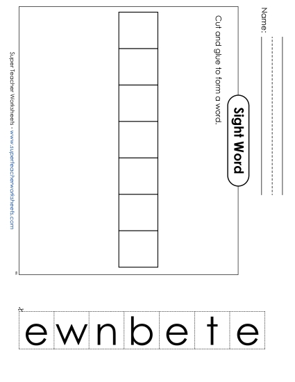 Large Cut-and-Glue: Between Large Cut-and-Glue: Between