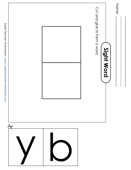 Large Cut-and-Glue: By