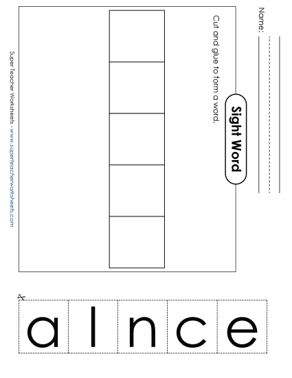 Large Cut-and-Glue: Clean Large Cut-and-Glue: Clean