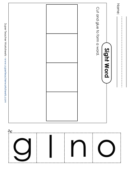 Large Cut-and-Glue: Long Large Cut-and-Glue: Long