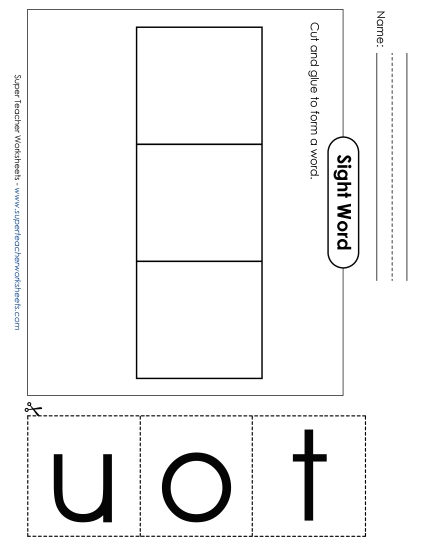 Large Cut-and-Glue: Out Large Cut-and-Glue: Out
