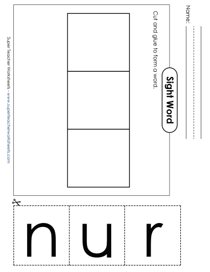 Large Cut-and-Glue: Run Large Cut-and-Glue: Run