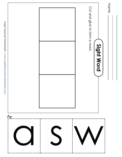 Large Cut-and-Glue: Saw Large Cut-and-Glue: Saw