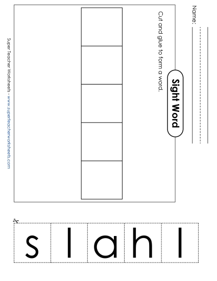 Large Cut-and-Glue: Shall Large Cut-and-Glue: Shall