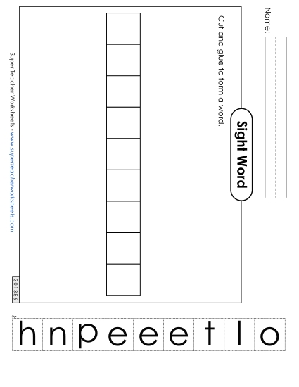 Large Cut-and-Glue: Telephone Large Cut-and-Glue: Telephone