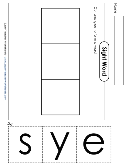 Large Cut-and-Glue: Yes