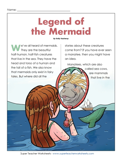 Nonfiction Articles - Legend of the Mermaid