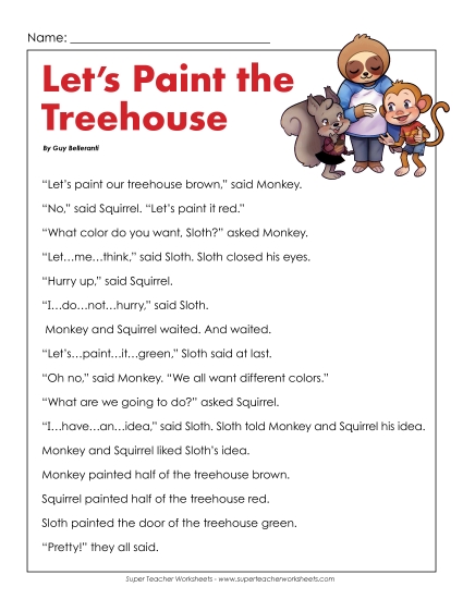 Fiction - Let's Paint the Treehouse Fiction - Let's Paint the Treehouse