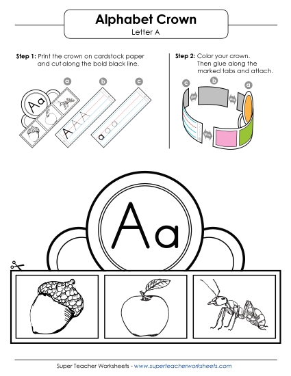 Letters A - Z - Letter A Hat Letters A - Z - Letter A Hat
