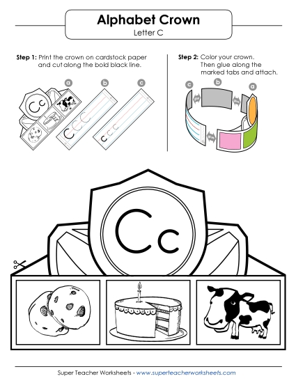 Letters A - Z - Letter C Hat Letters A - Z - Letter C Hat