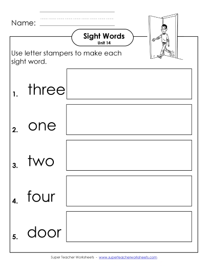 Worksheets - Letter Stampers (Unit 14) Worksheets - Letter Stampers (Unit 14)