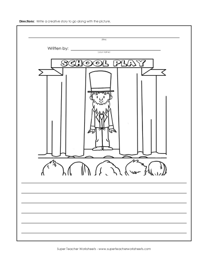 Story Pictures - Lincoln's School Play Story Pictures - Lincoln's School Play