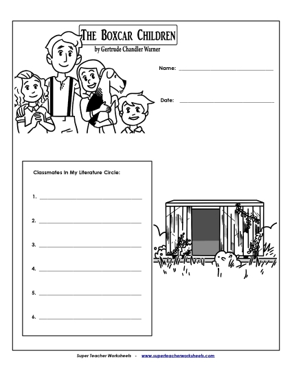 Literature Circles - Lit Circle: Cover Page