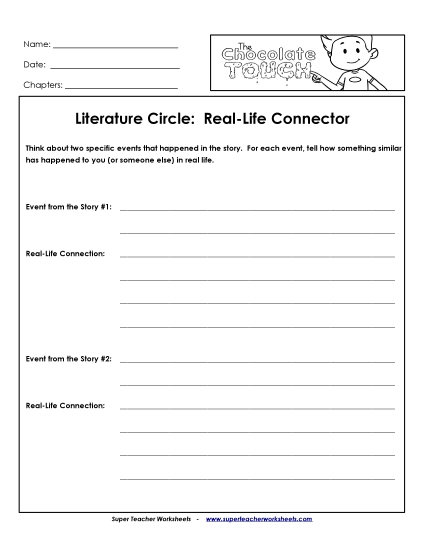 Literature Circles - Lit. Circles: Real-Life Connector