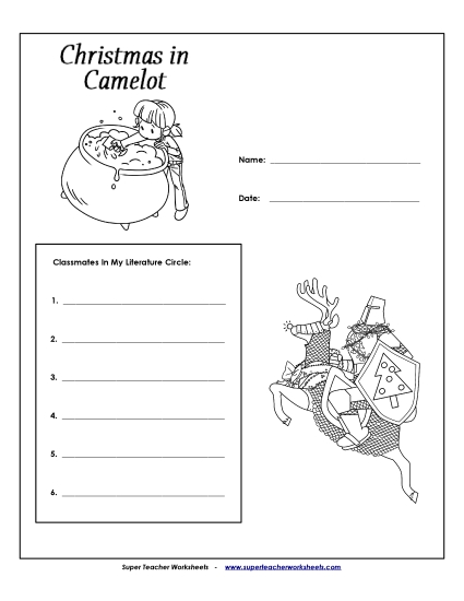 Literature Circles - Literature Circles: Cover Page Literature Circles - Literature Circles: Cover Page