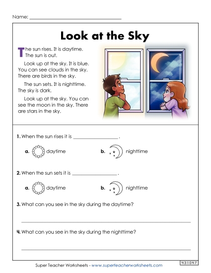 Short Passages - Look at the Sky (Short Article) Short Passages - Look at the Sky (Short Article)