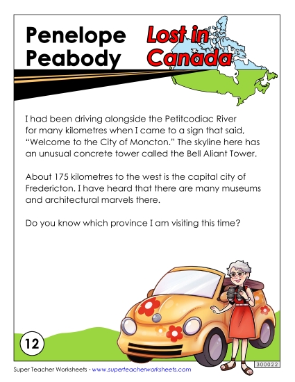 Penelope Peabody: Lost in Canada - Lost in Canada: New Brunswick Penelope Peabody: Lost in Canada - Lost in Canada: New Brunswick
