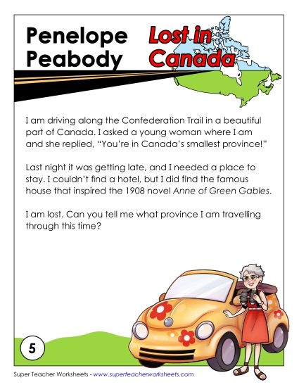 Puzzles - Lost in Canada: PEI Puzzles - Lost in Canada: PEI