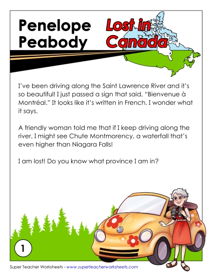 Penelope Peabody: Lost in Canada - Lost in Canada: Quebec