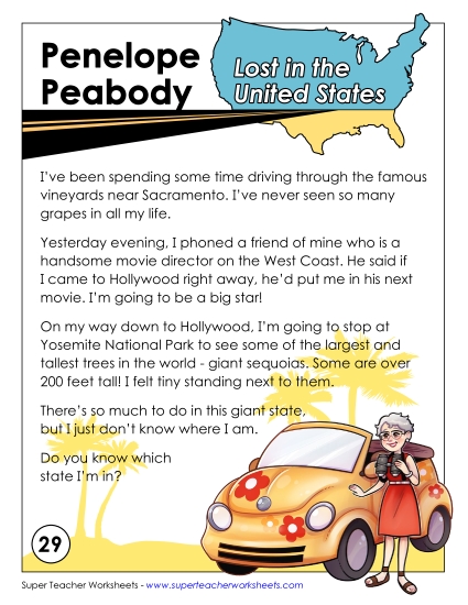 Lost in USA #29:  California
