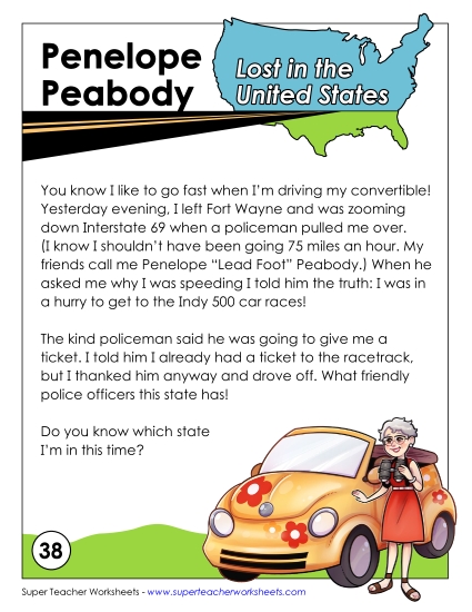 Lost in USA #38:  Indiana