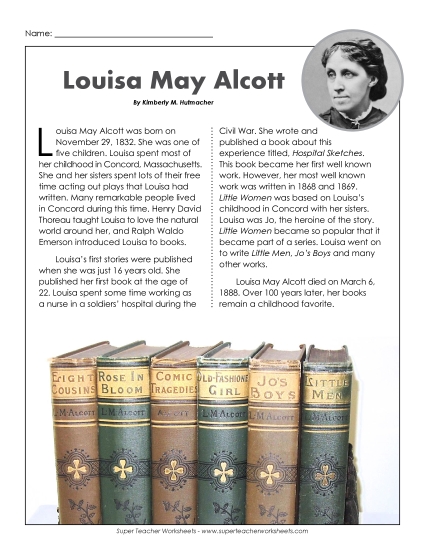 Louisa May Alcott Louisa May Alcott