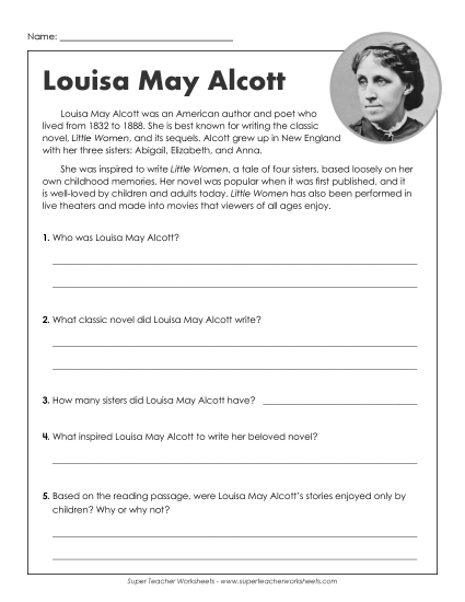 Biography - Louisa May Alcott Biography - Louisa May Alcott