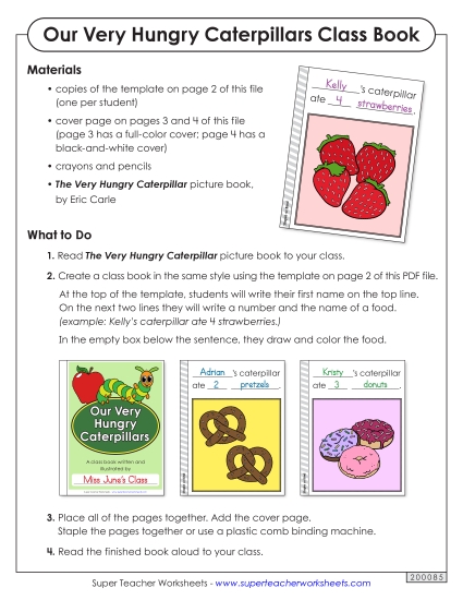Class Projects - Make a Class Book Class Projects - Make a Class Book